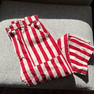 NWOT: Striped Big Bud Press Work Pant